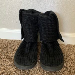 Black Sweater Uggs, size 7